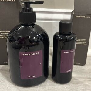 TWENTYNINE PALMS ~bundle of 2~ large luxury body wash and mesa mystic exfoliator